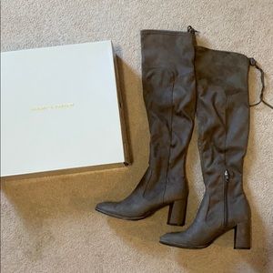 Marc fisher size 8.5 women’s high heeled boots
